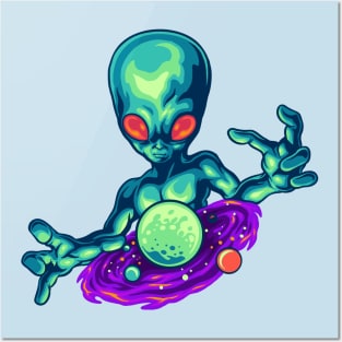 Extraterrestrial Posters and Art